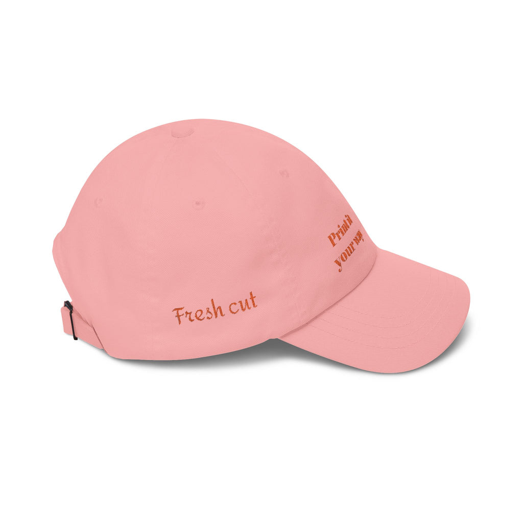 Classic Cap — "Print It Your Way" Embroidered Adjustable Hat