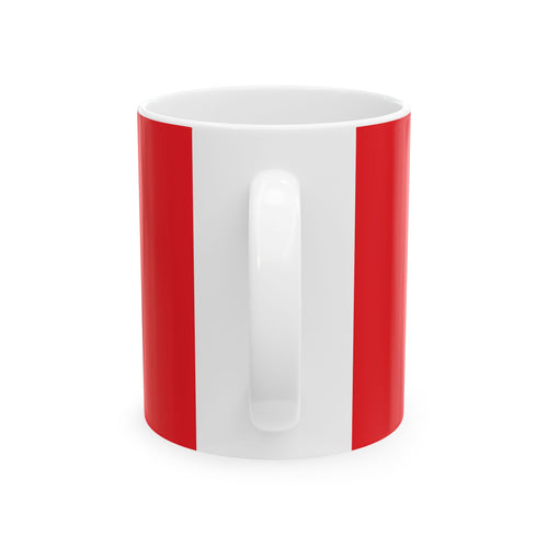 Christmas Kidney Bean Mug — "Have a Bean-y Christmas!" Holiday Santa Coffee Cup (11oz/15oz)