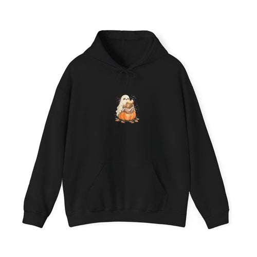 Ghost Sloth Pumpkin Hoodie | Spooky Animals Halloween Sweatshirt