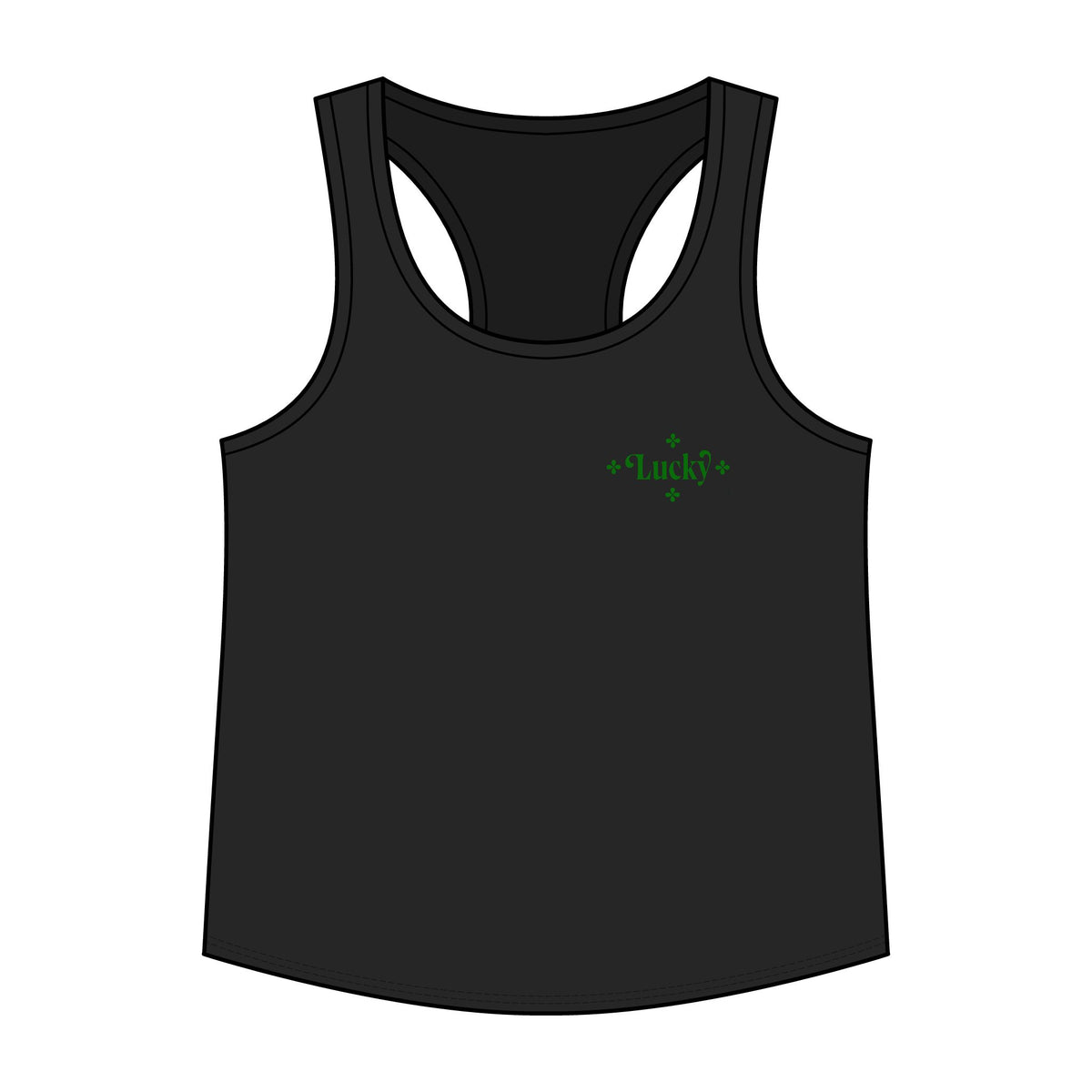 Lucky Maple Racerback Tank Top