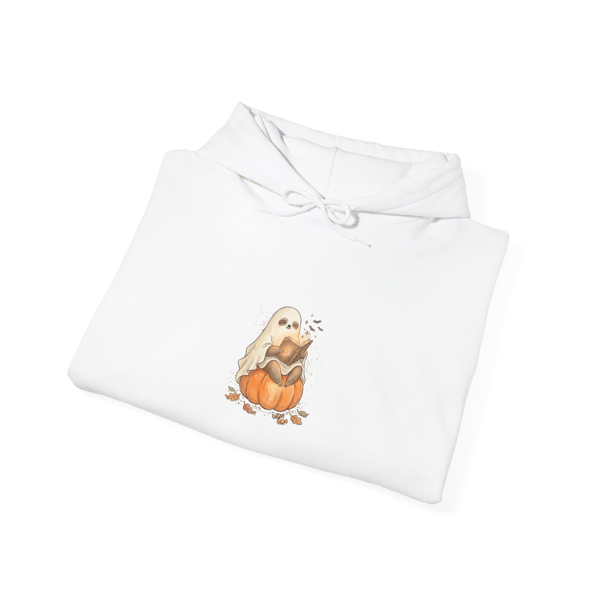 Ghost Sloth Pumpkin Hoodie | Spooky Animals Halloween Sweatshirt